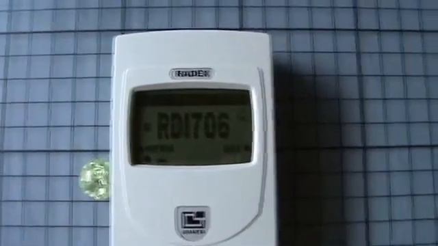 Radex RD1706 Geiger Counter And Uranium Marbles
