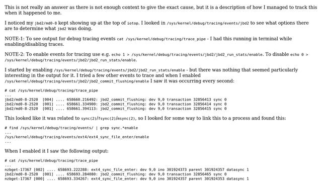 DevOps & SysAdmins: High server load - [jbd2/md1-8] using 99.99% IO (2 Solutions!!) смотреть онлайн