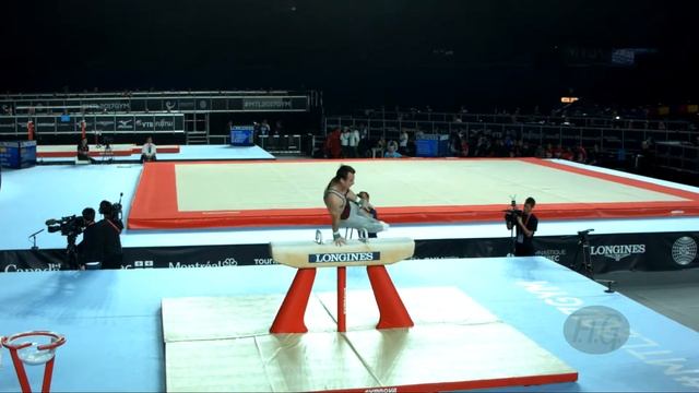 TRAMS Rihards (LAT) - 2017 Artistic Worlds, Montréal (CAN) - Qualifications Pommel Horse смотреть онлайн