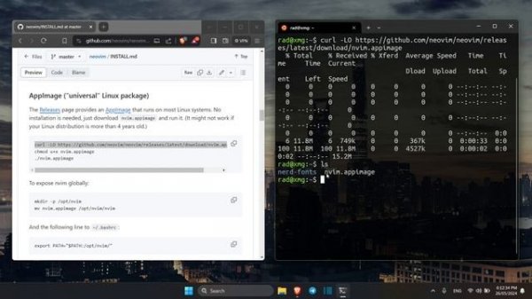 NeoVim + WSL on Windows Setup Guide [Ubuntu 24.04]