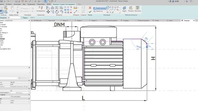 Создание семейства Revit MEP