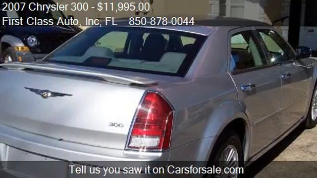 2007 Chrysler 300 Base 4dr Sedan for sale in TALLAHASSEE, FL смотреть онлайн