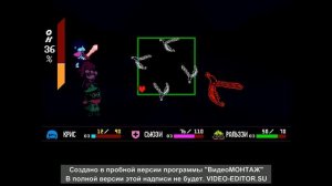 Битва с Джевилом / Секретный босс Deltarune