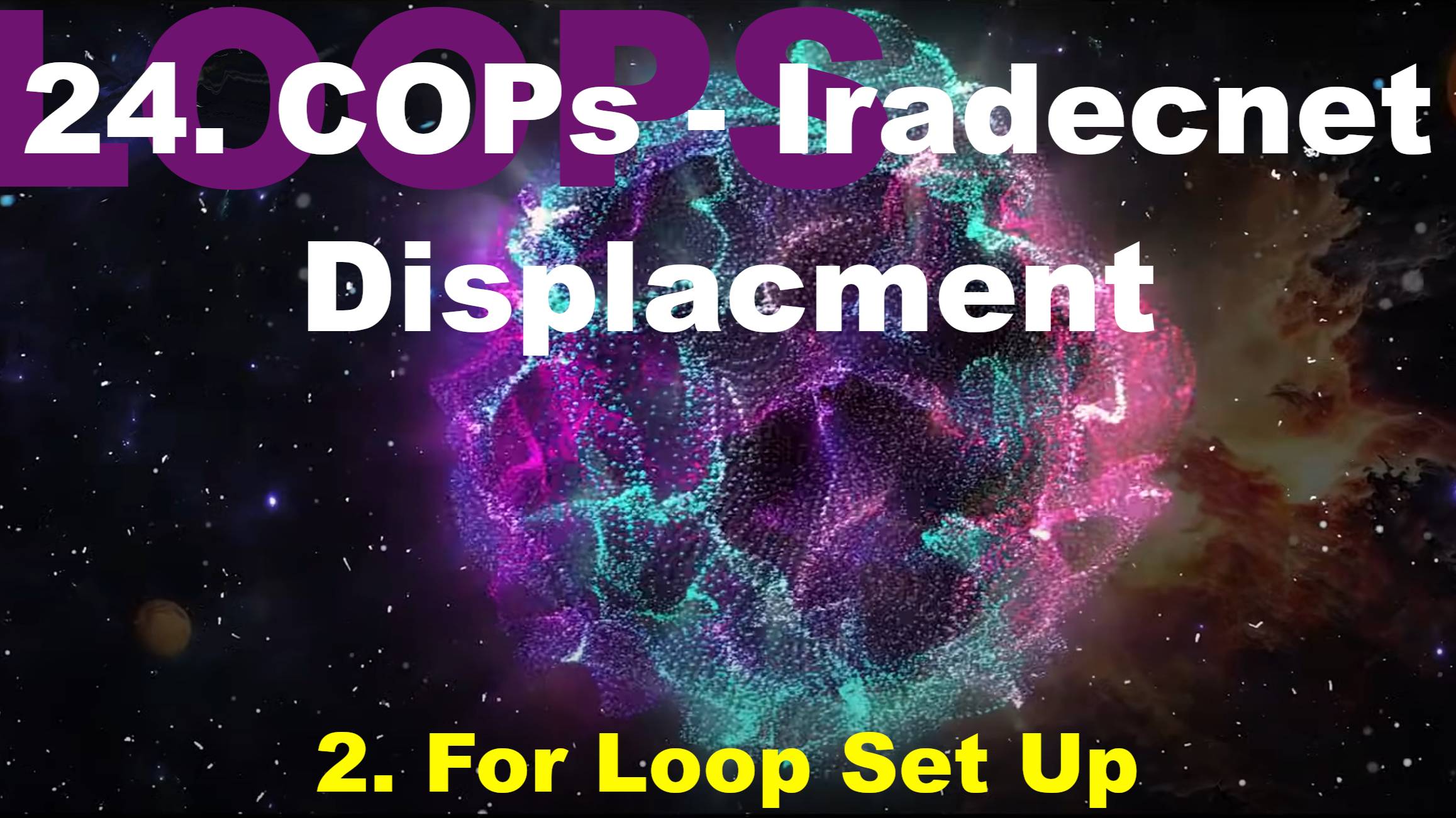 24.2. For Loop Set Up смотреть онлайн