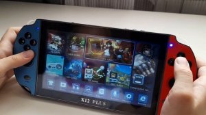 Обзор на игровую приставку (X12 PLUS)