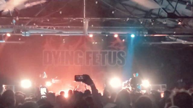 Dying Fetus Live, San Antonio TX, Vibes Event Center смотреть онлайн
