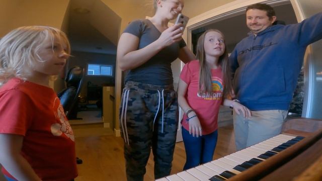 WE SURPRISE LILIYA WITH A 130 YEAR OLD PIANO! смотреть онлайн