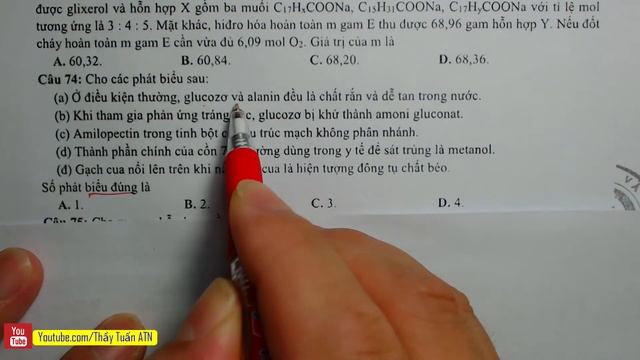 PHÂN TÍCH VÀ CHỮA ĐỀ THAM KHẢO MÔN HÓA HỌC 2021-THI TỐT NGHIỆP THPT