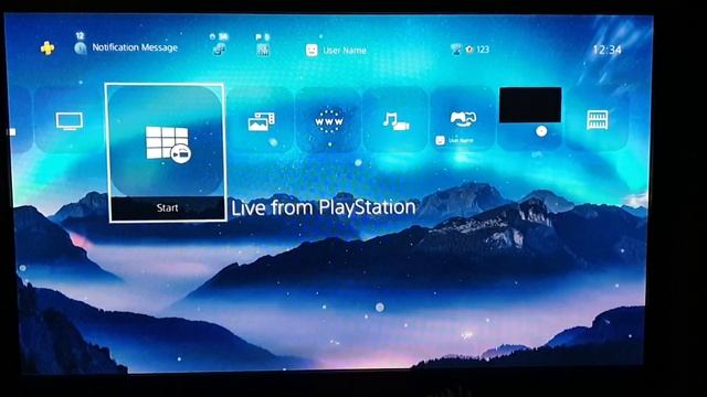Aurora Space Nature Dynamisches Thema Dynamic Theme Ps4 Design смотреть онлайн