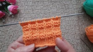 Простой эффектный узор..