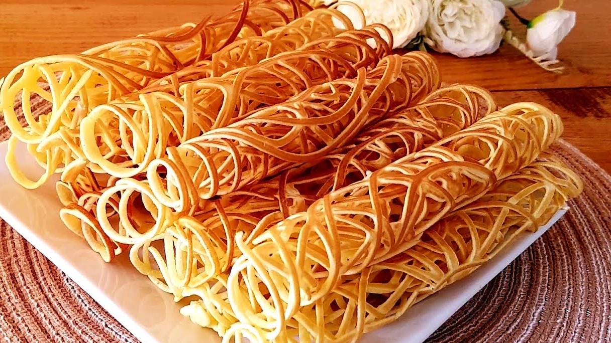 БЛИНЧИКИ-ПАУТИНКА ТРУБОЧКИ смотреть онлайн