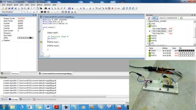 AVR JTAG Debugger