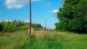 Тепловоз 2ТЭ25КМ-0182 с пассажирским поездом 426Ч Калининград-Челябинск / О.п. 464 КМ / 04.07.2023.