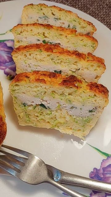 ЗАВТРАК. Кабачковый кекс. #пп смотреть онлайн