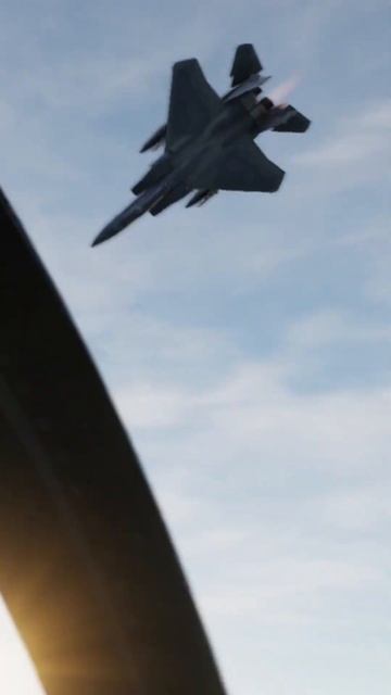 Best Cobra Spin Kill Ever With A F-15. (DCS) #shorts