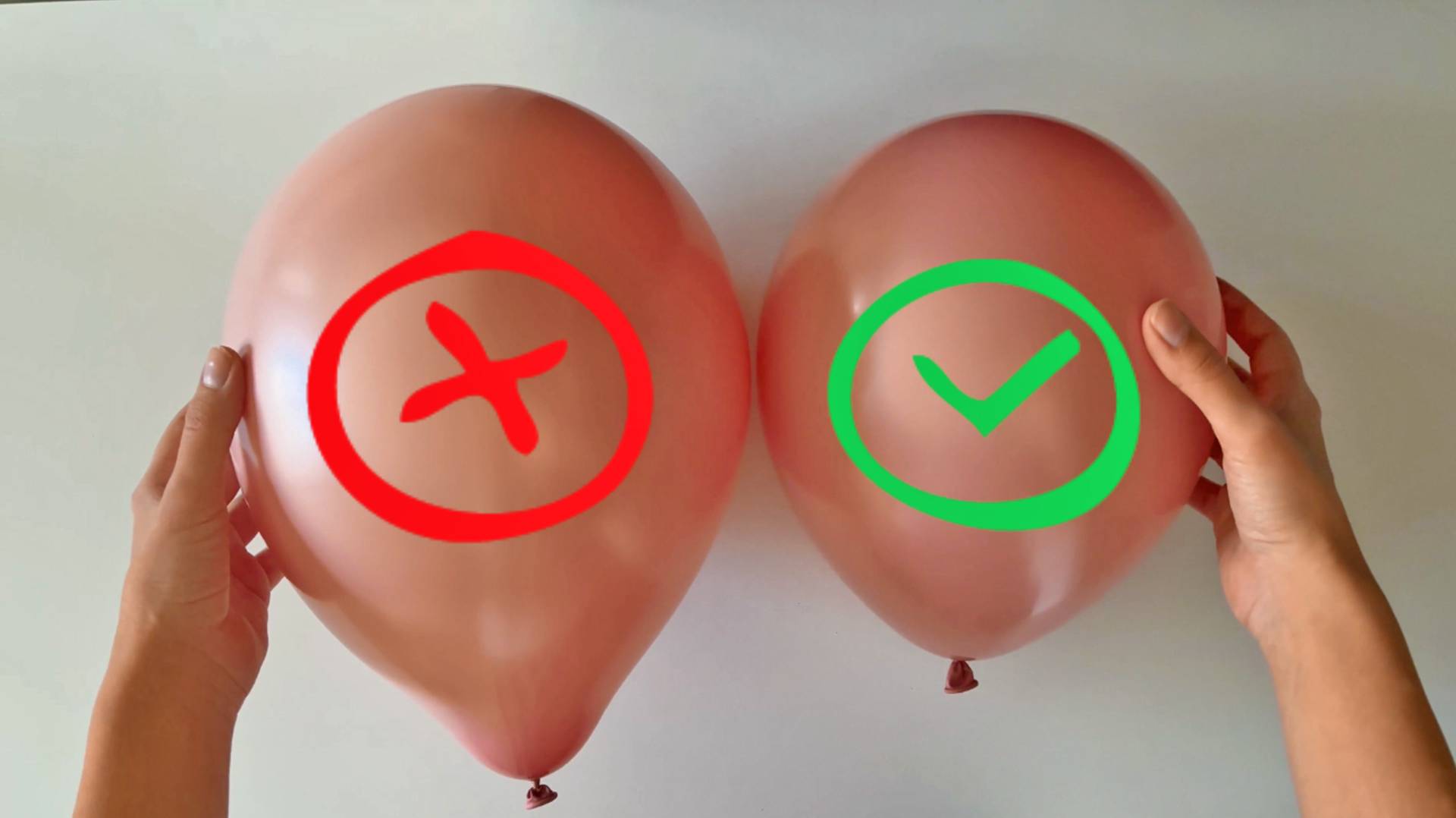 Как надуть правильный размер шарика смотреть онлайн