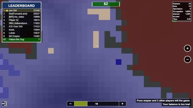 Програю за пса Патрона у найкращій (ні) стратегії: Territorial.io смотреть онлайн