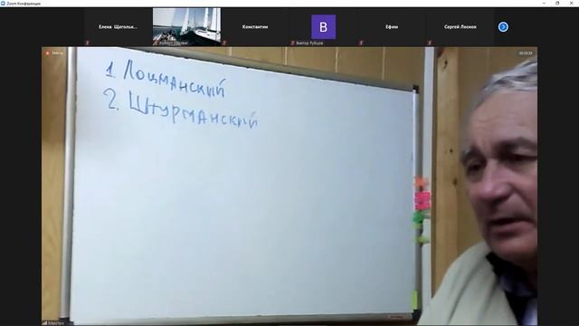 Школа яхтсменов. Урок 13, часть 1, от 16.01.21 смотреть онлайн