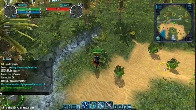WebGL MMORPG  Development - Demo