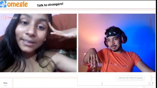 DIRTY TALK WITH INDIAN GIRL ON OMEGLE🥵💦@itslokii1 #omegle