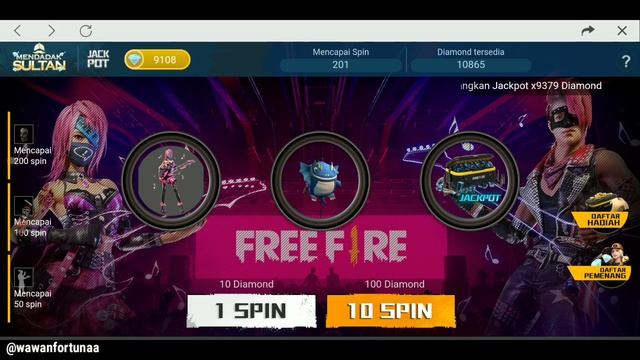 BERMAIN JACKPOT MENDADAK SULTAN!! - GARENA FREE FIRE смотреть онлайн