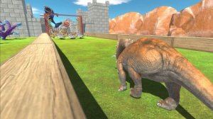 Bloop War - Indominus Rex Dinosaurs or Bloop Who is Stronger?