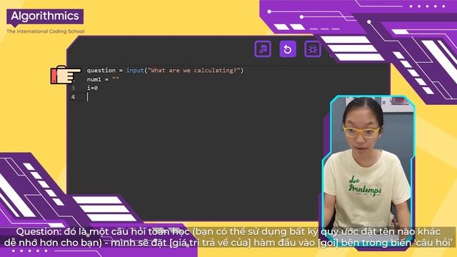 Hour of Code Coding A Calculator With Python Part 2 Algorithmics Vietnam смотреть онлайн