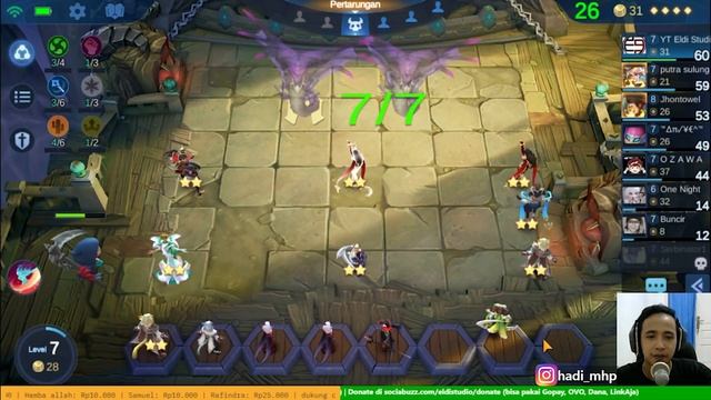 GATOT & ESME ⭐⭐⭐ VS FREYA, MARTIS & ZILONG ⭐⭐⭐!! MAGIC CHESS INDONESIA смотреть онлайн
