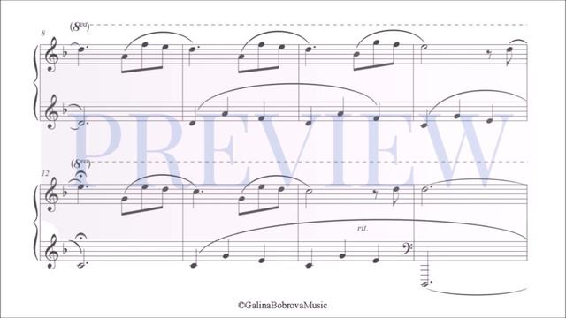 Galina Bobrova - Pieces for Little Daughter vol 1 смотреть онлайн