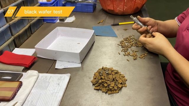 Magnet quality control process: 07 Black wafer test смотреть онлайн