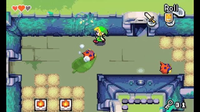 Legend of Zelda Minish Cap - Part 5 - OMG it's Godzilla but Worm Form смотреть онлайн