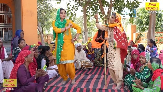 हाथ में ठा लेई लाठी बुढ़िया चाल पड़ी सत्संग में | Satsangi Bhajan | Haryanvi Bhajan | Sandeep Siwan смотреть онлайн