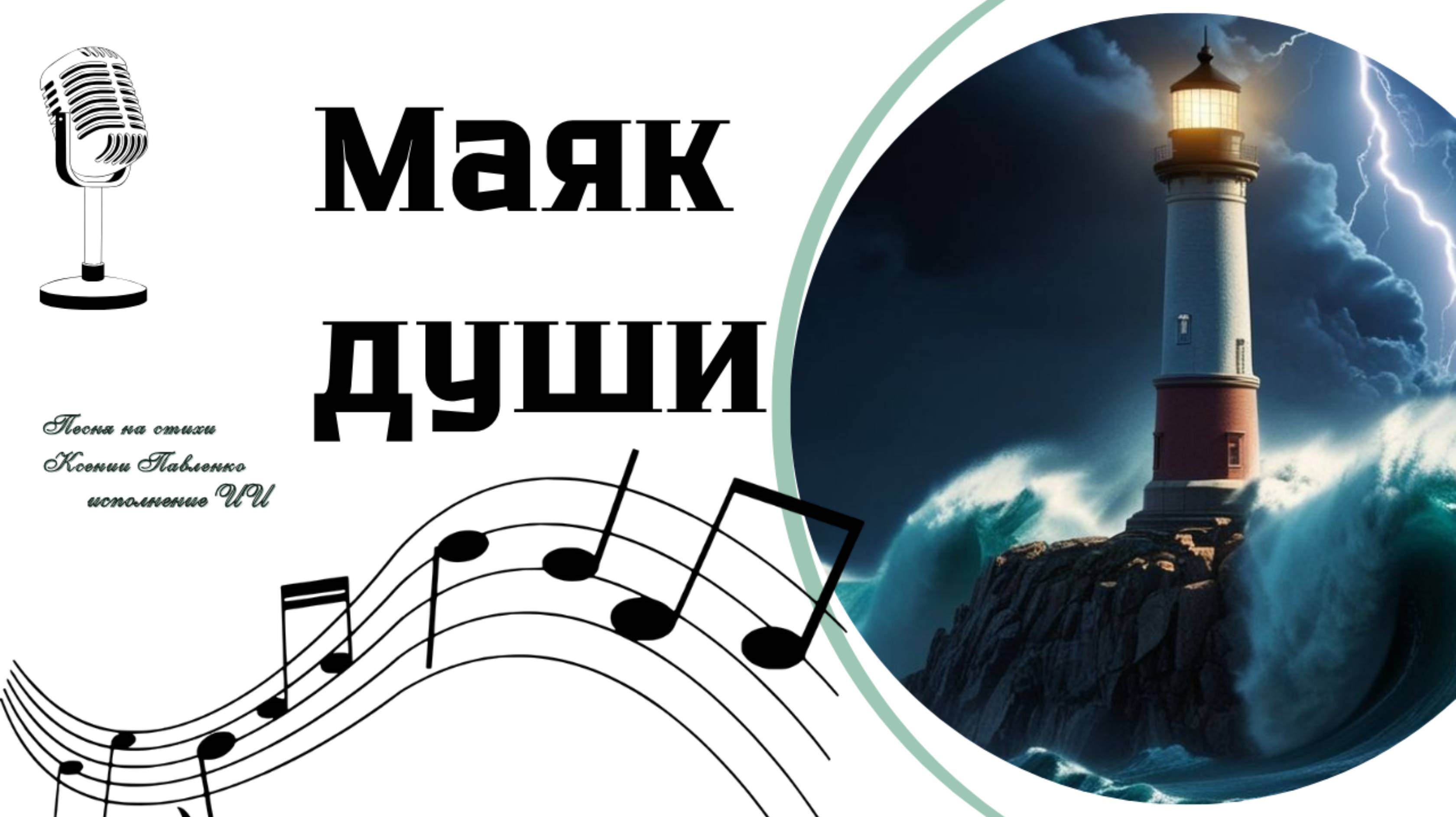 "Маяк души ." песня на стихи Ксении смотреть онлайн