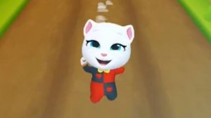 Карнавальная Анджела собирает золото Carnival Angela Talking Tom Gold Run | Мультик бегалки