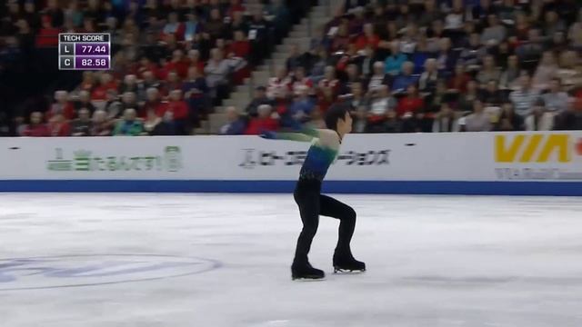Yuzuru Hanyu 2016 Skate Canada FS смотреть онлайн