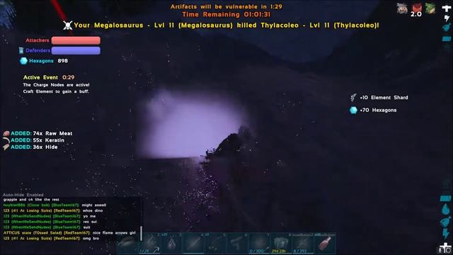 Megalo is INSANE in MTS Artifact (Ignore the random playlist playing) - ARK MTS Artifact смотреть онлайн