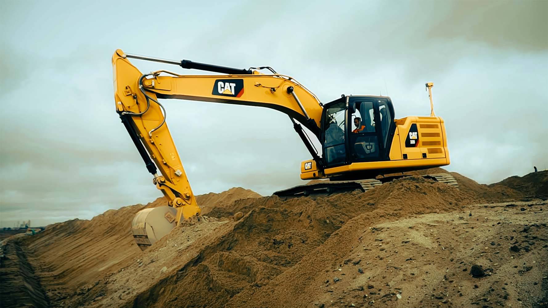 Гусеничный экскаватор Caterpillar | CAT 320 | Впечатляющие возможности экскаваторов CAT 320 смотреть онлайн
