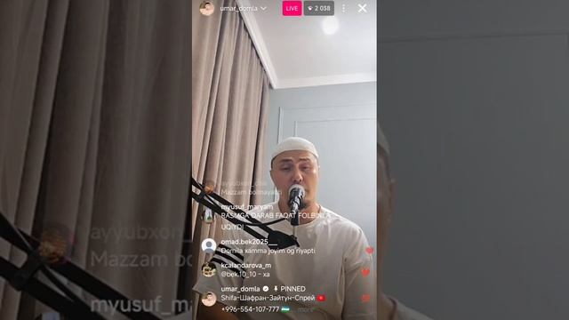 📹 ЙЕДИРИЛГАН ИЧИРИЛГАН СЕПИЛГАН СЕХРНИ КУЙДИРУВЧИ КУЧЛИ РУКИЯ #УМАРКОРИ#UMARQORI →
👤 #Умар_Кори_ → смотреть онлайн