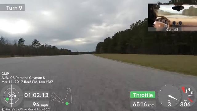 Porsche Cayman S At Carolina Motorsports Park