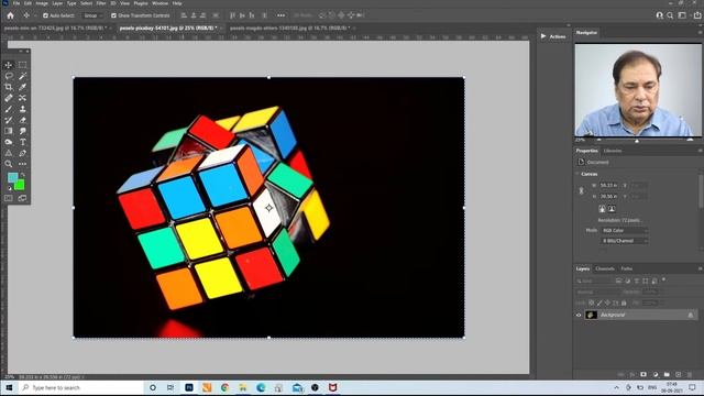 How to Modify Face, Nose with Transform Selection Tool - Lesson 5-18 Hindi / Urdu смотреть онлайн