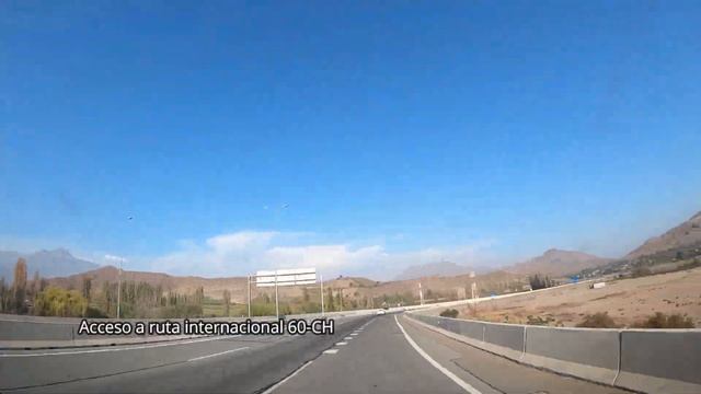 De Santiago a Los Andes y Portillo, subiendo la cuesta Caracoles (Time laspe) 15/04/2022 смотреть онлайн