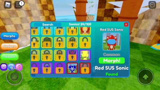 How to get Neon Sonic in Find The Sonic Morphs (+ showcase) / ROBLOX смотреть онлайн