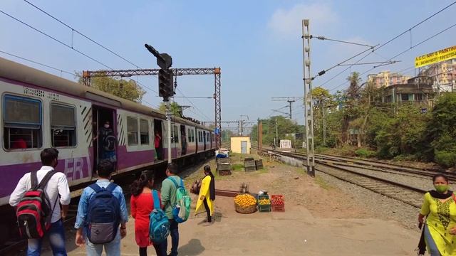 Two EMU and one Express train Crosses like Bullet speed | Passengers are busy with their mobile😠😠