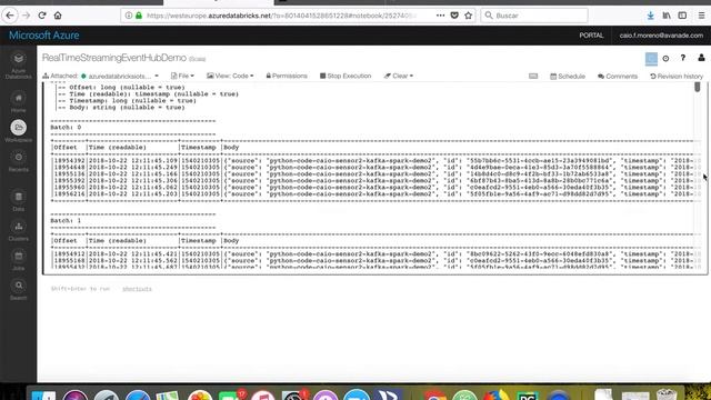 Consuming real-time sensor data using Azure EventHub and Azure Databricks (Spark) смотреть онлайн