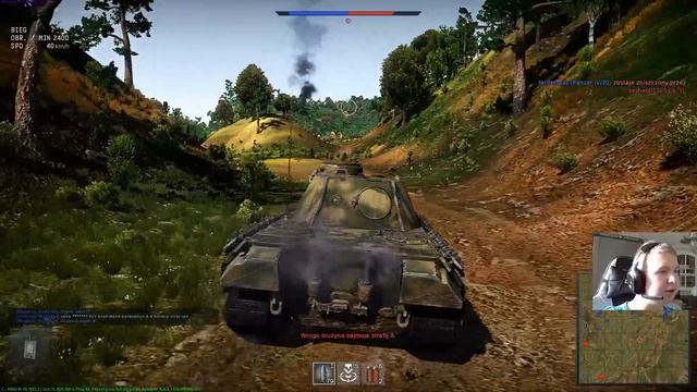 War Thunder: Ground Forces - Pzkpfw VI Tiger i Panthera w Akcji! смотреть онлайн