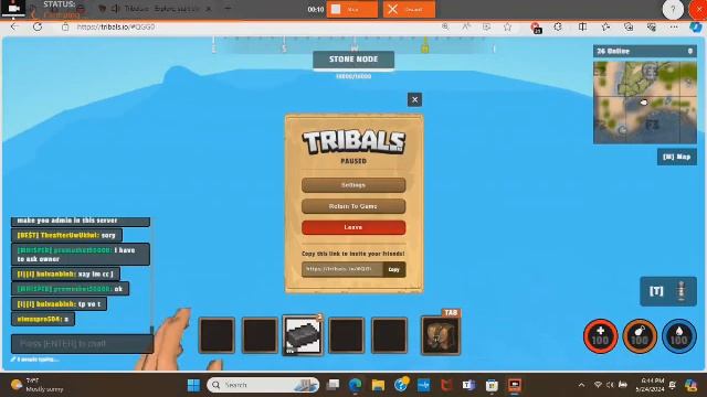 TRIBALS.IO FLYING HACK смотреть онлайн