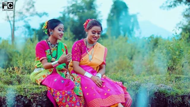 Pahariya Mon Dance (পাহাড়িয়া মন গানের নাচ ) | ft Anushri & Barnali | Folk Creation смотреть онлайн