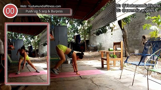 🟢 60/100 DIAS - 🔥 ASIANP I | Ejercicios de TABATA 300 Calorías 🔥-34 MINUTOS ⌚ смотреть онлайн