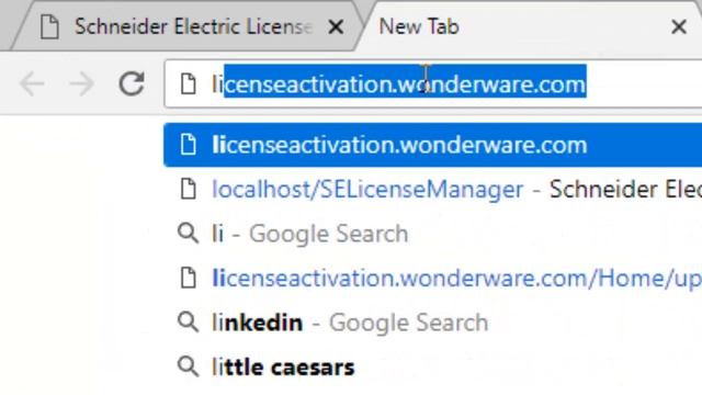 Offline Activation Of A Wonderware License