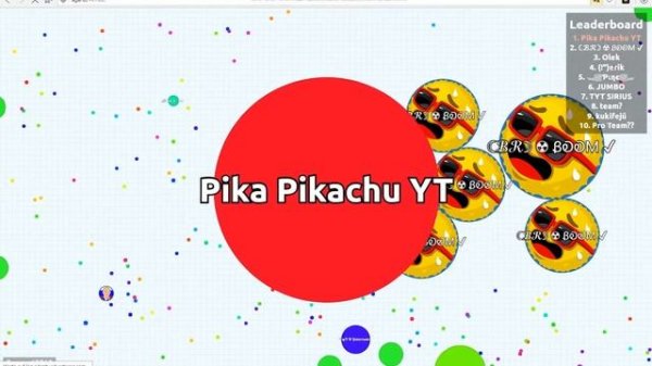 Lets Play Agar.io - Gegner macht fail Popspilt